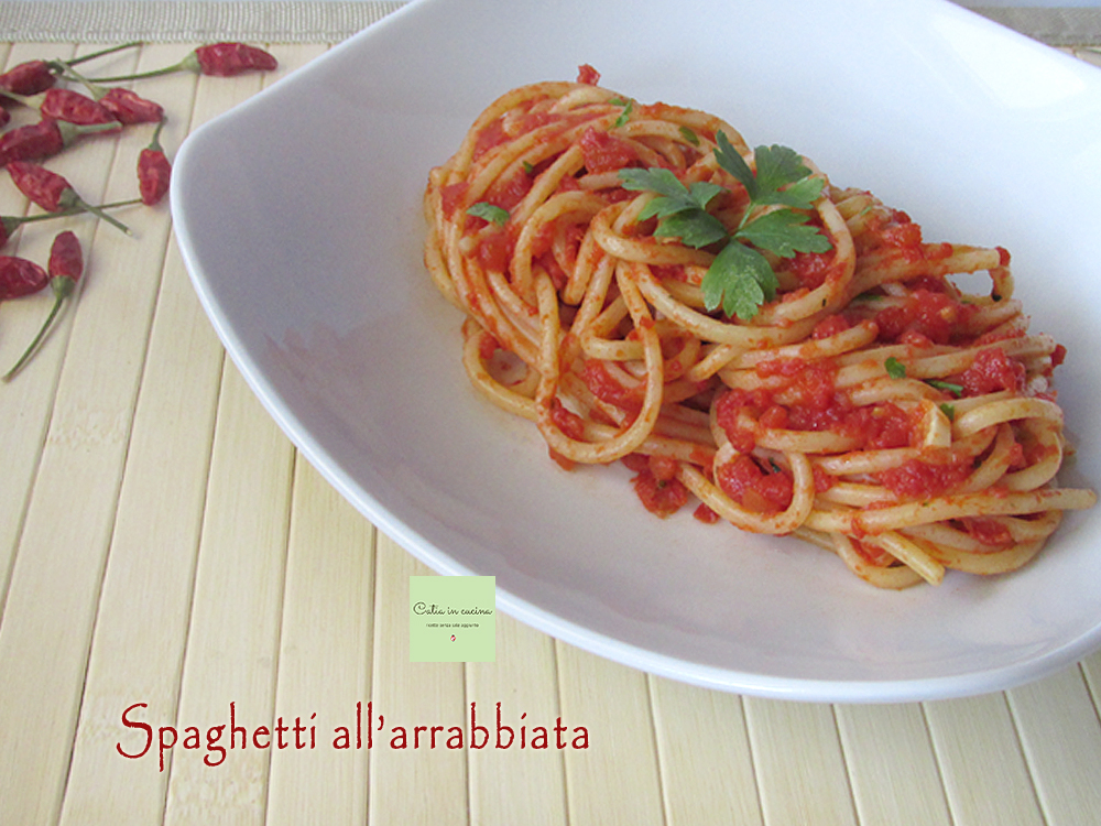 spaghetti alla arrabbiata