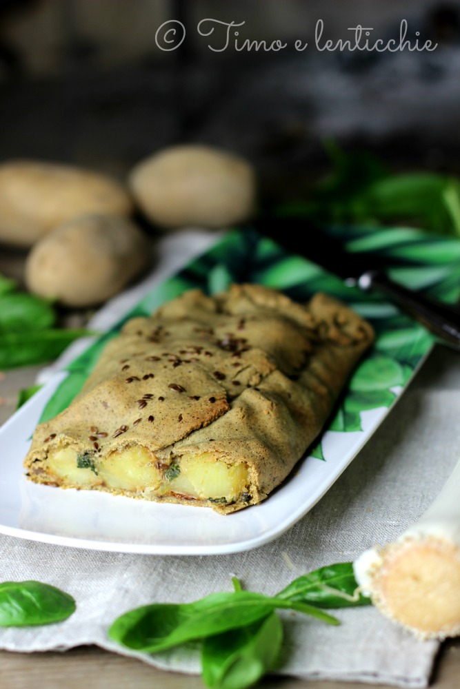 Rotzo-Kartoffelstrudel mit Hanfmehl