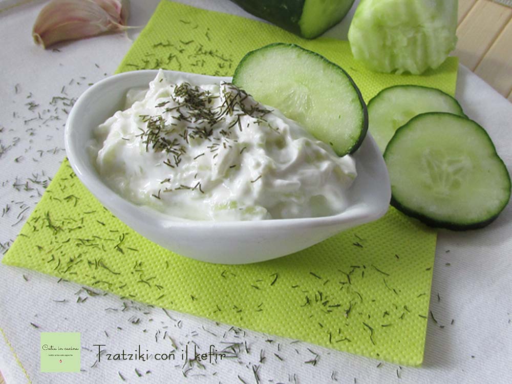 tzatziki mit kefir