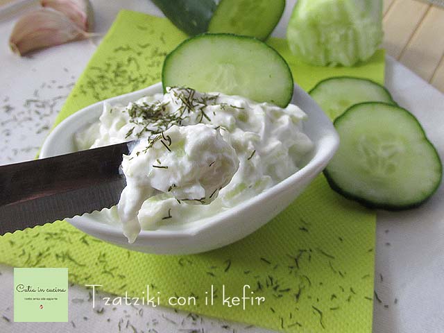 tzatziki mit kefir