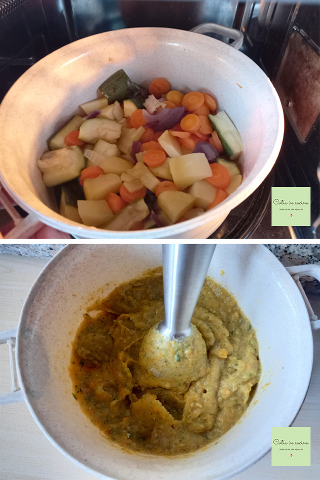 vegetarische Frikadellen - Gemüse