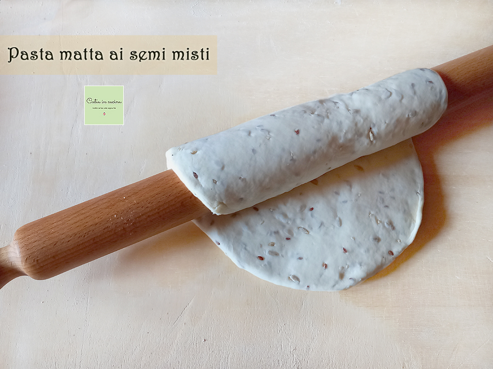 verrückter Teig mit Samen