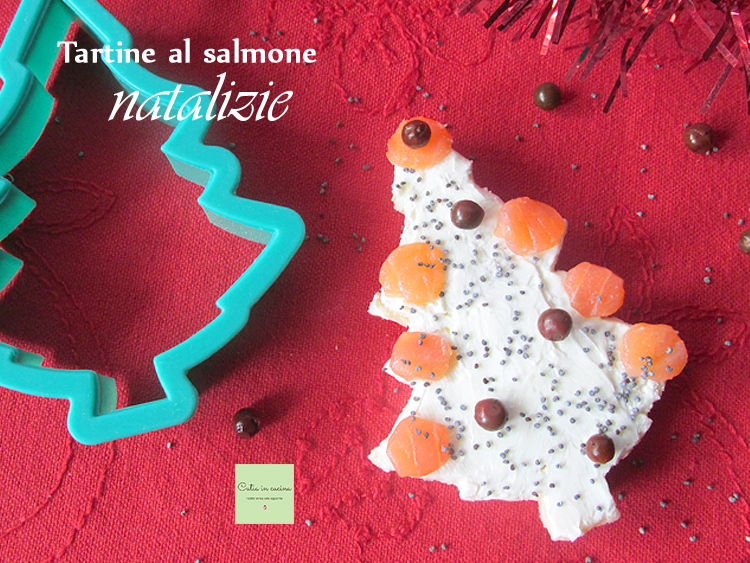 weihnachtliche Lachs-Tartines