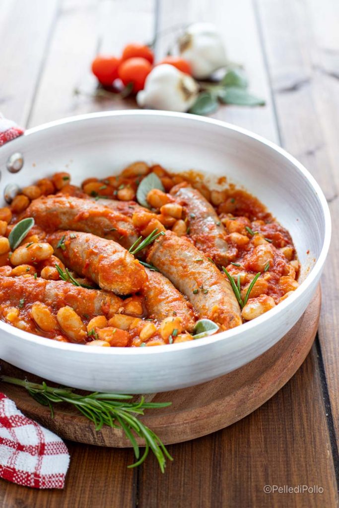 würstchen mit bohnen alla uccelletto