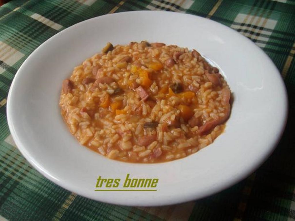 Gemüserisotto-Suppe