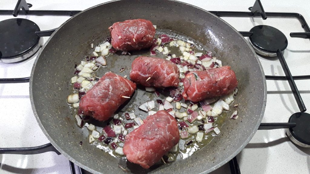 Neuinterpretation der Falsomagro-Rouladen