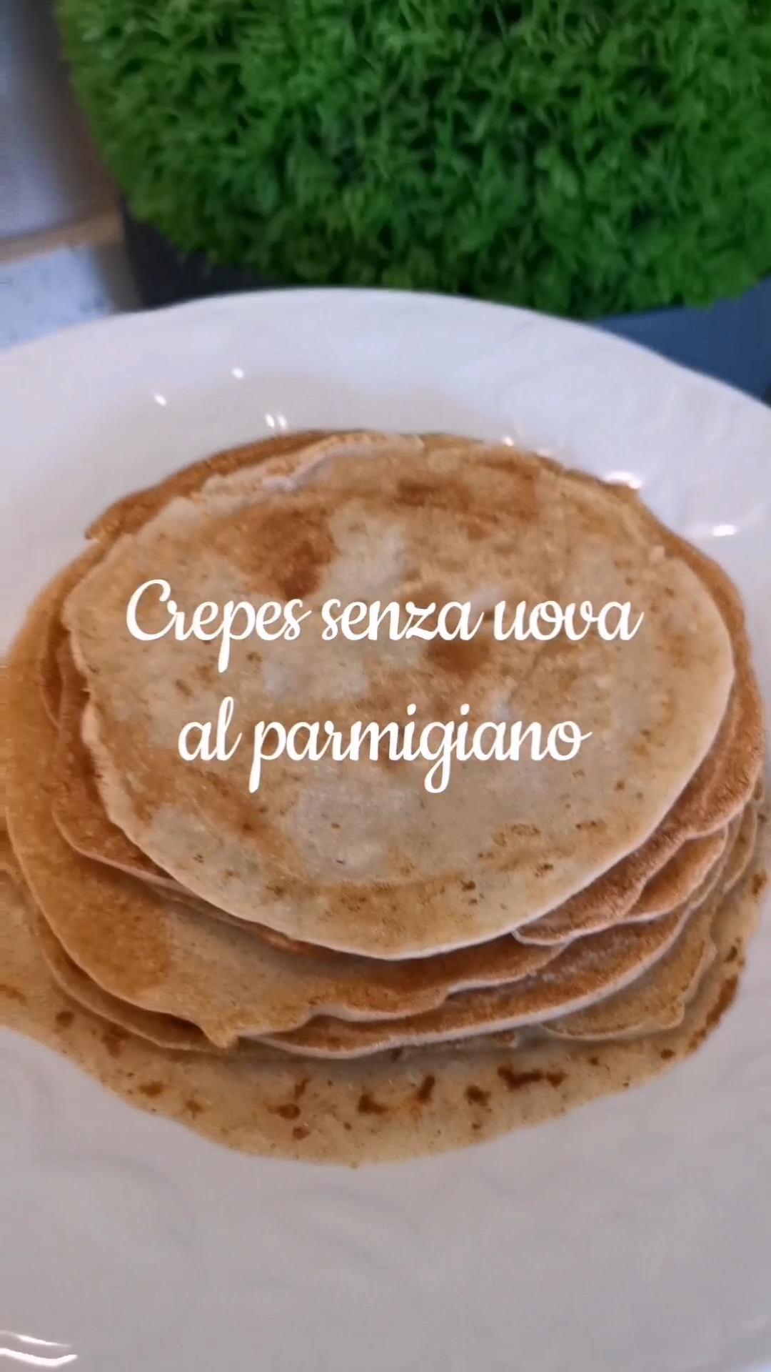 Crepes mit Parmesan