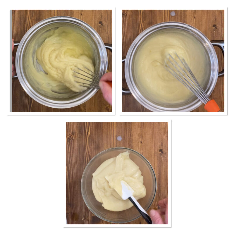 Mimosa-Rolle mit Erdbeeren