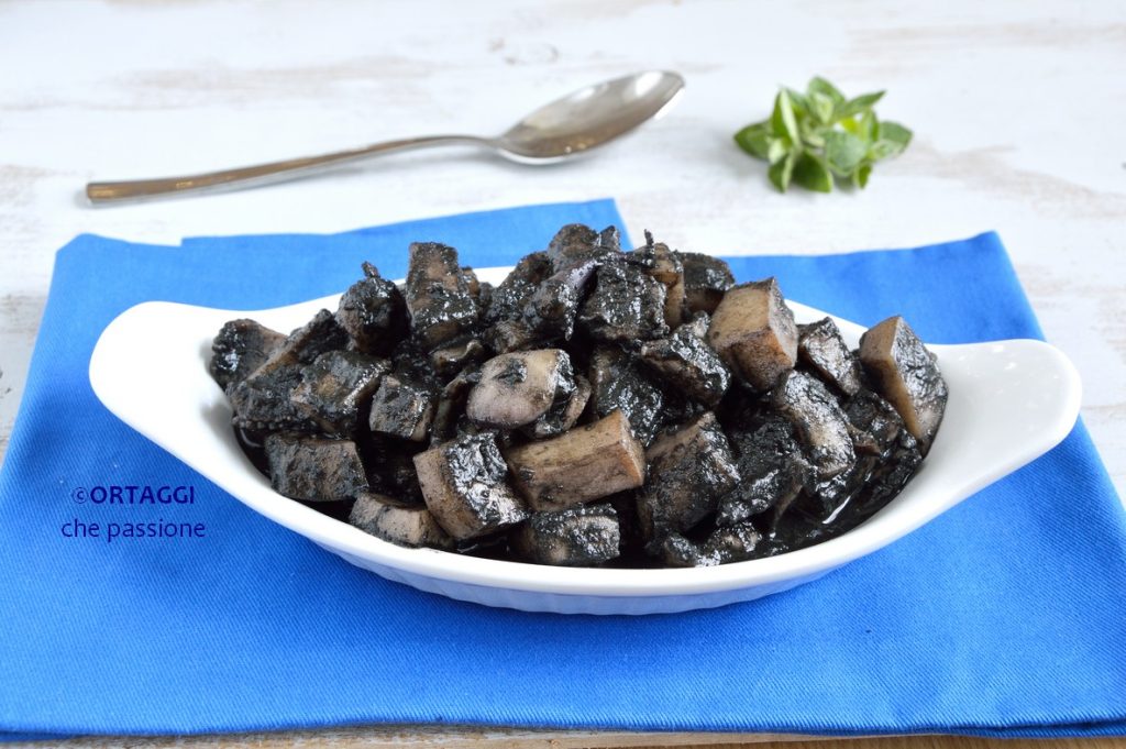 Sepia in schwarzer Soße Rezept geschmort