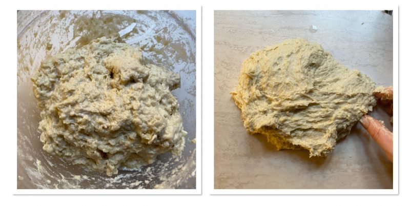 Hamburgerbrötchen mit Öl, sehr fluffig und ohne Butter