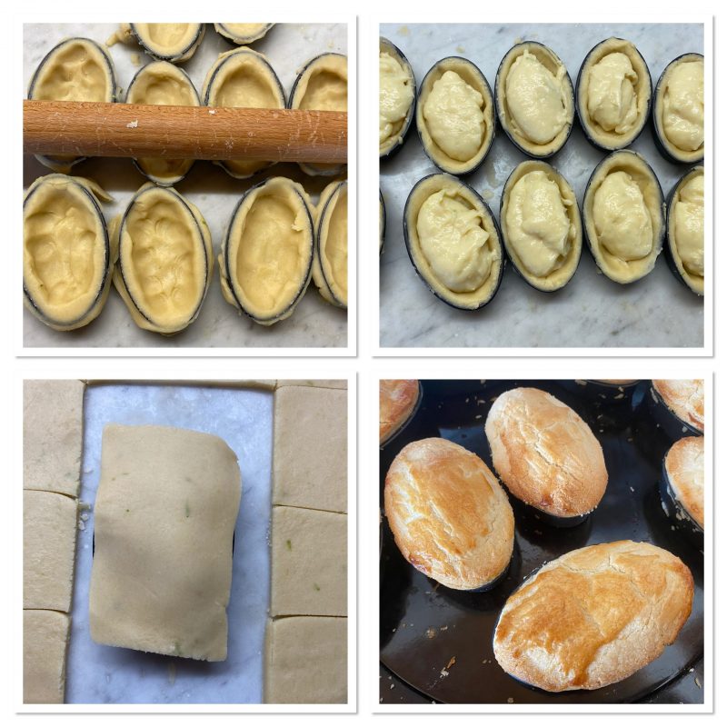 Originales Pasticciotto aus Lecce mit Schmalz