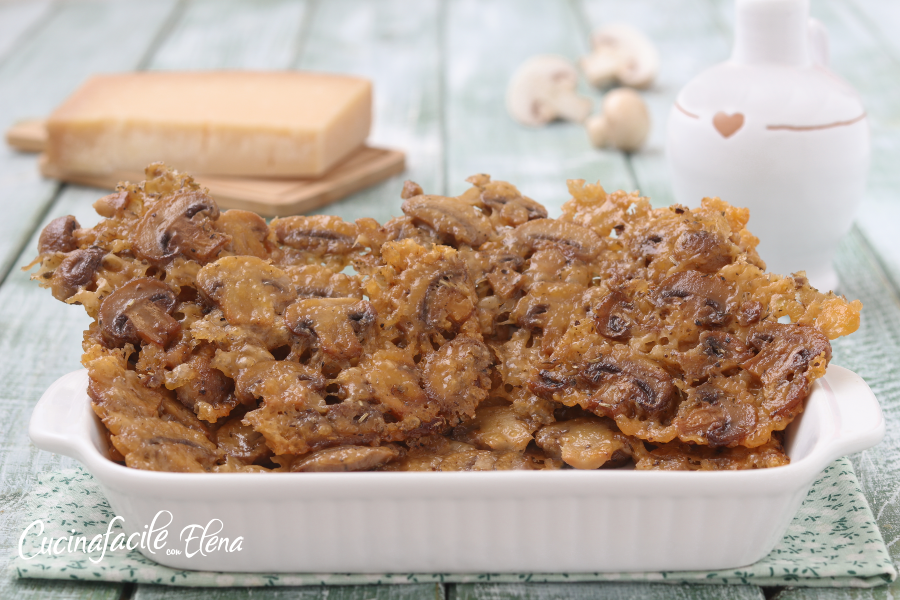 Champignons mit Parmesan