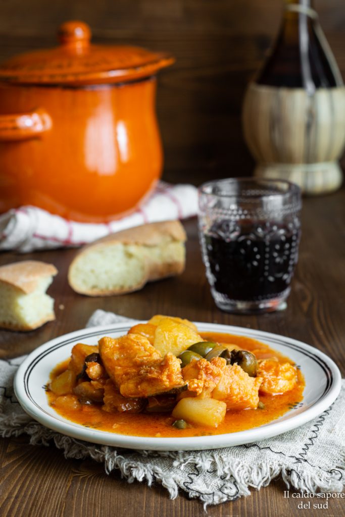 Stockfisch 'alla ghiotta' - catanesisches Rezept