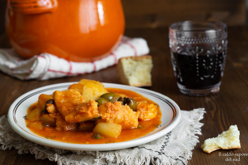 Stockfisch 'alla ghiotta' - catanesisches Rezept
