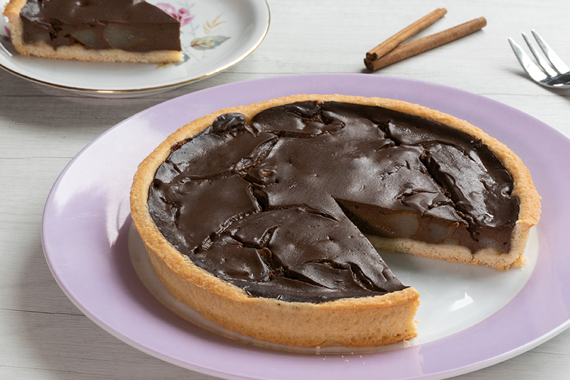 Birnen-Schokoladen-Torte