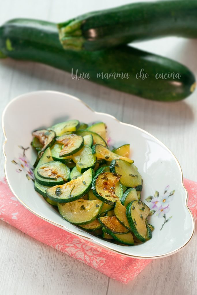 Geschmorte Zucchini