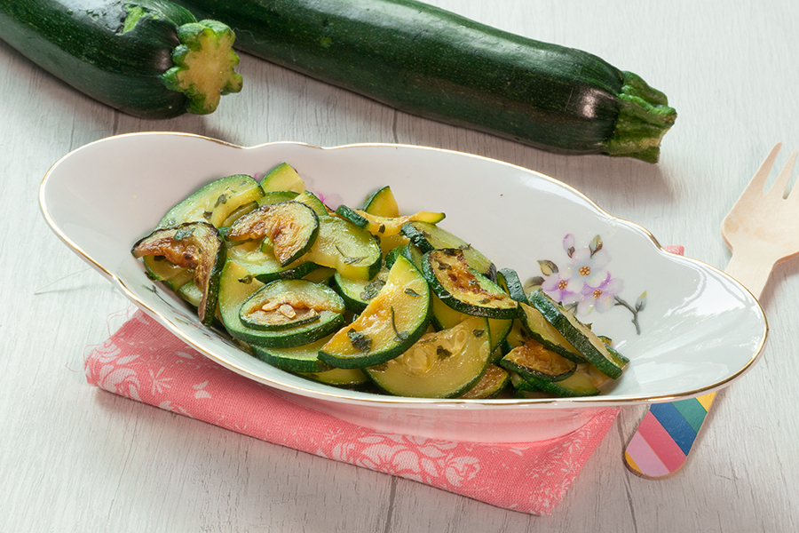 Geschmorte Zucchini
