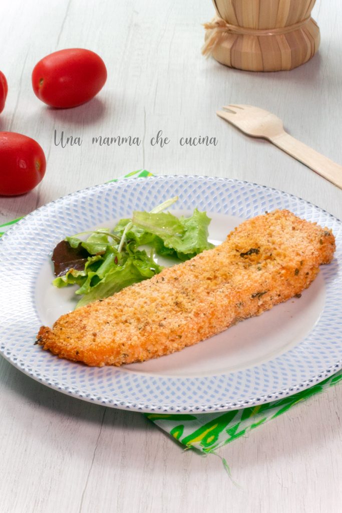 Gratinierter Lachs in der Heißluftfritteuse
