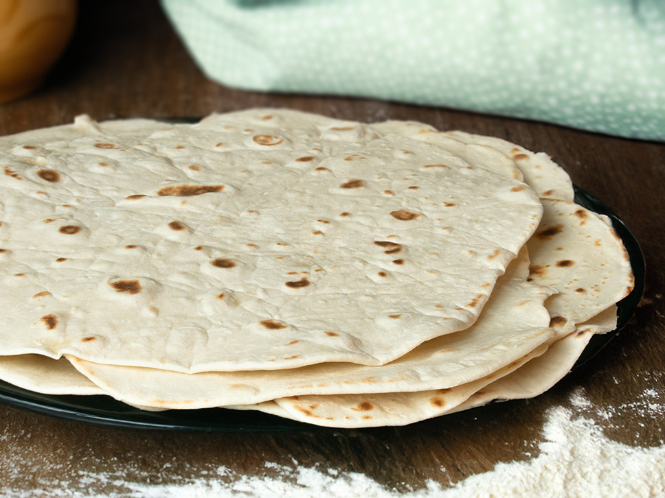 Piadina ohne Schmalz