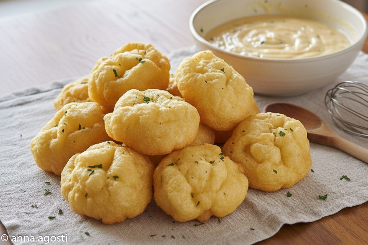 Die Genueser Frisceu: Das knusprige Herz der Superba (mit Schnittlauch und Kopfsalat)