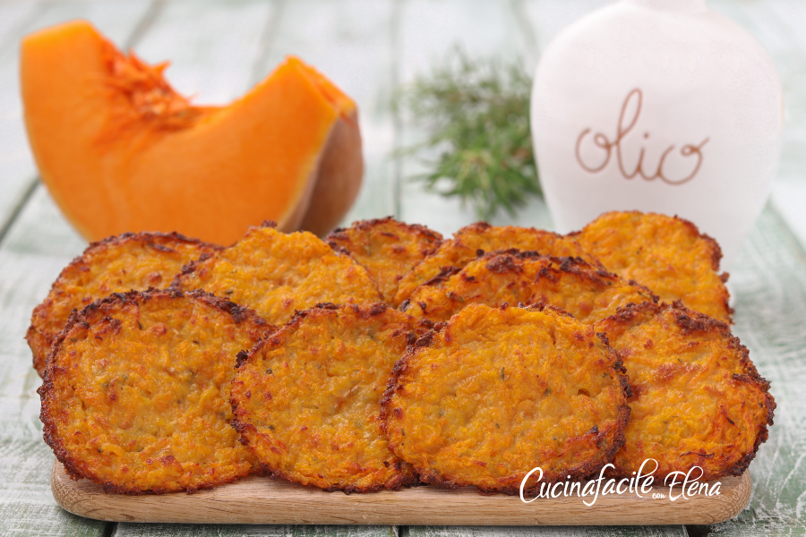 Gebackene Kürbispfannkuchen