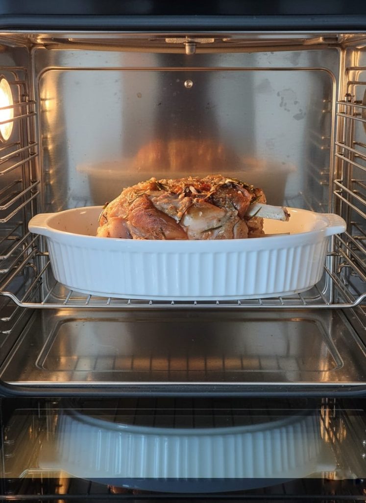 Geröstete Schweinshaxe