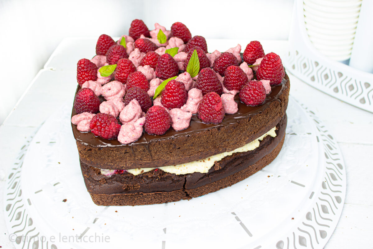 Herzkuchen ohne Butter und Eier