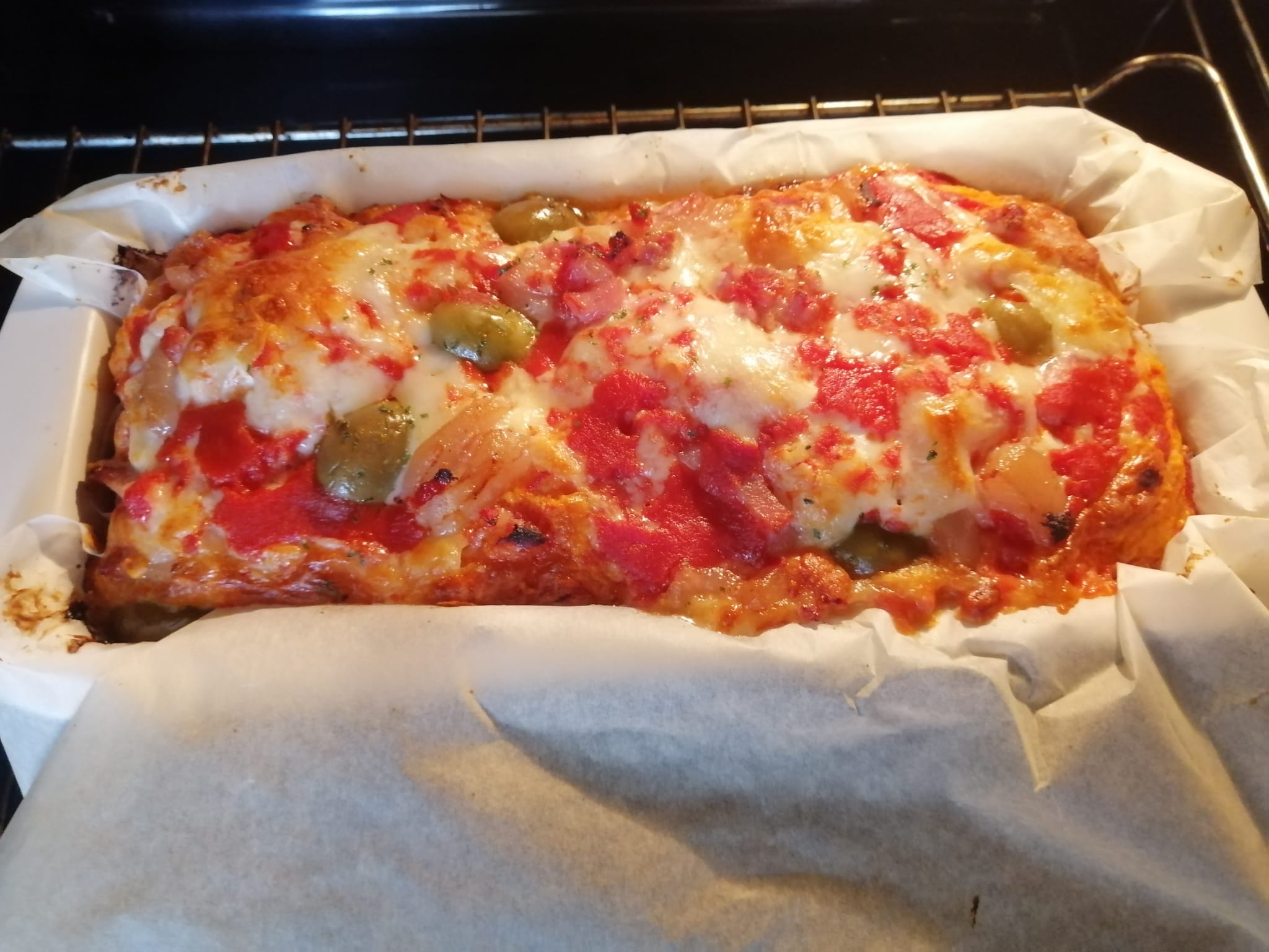 Pikanter Plumcake alla Pizzaiola