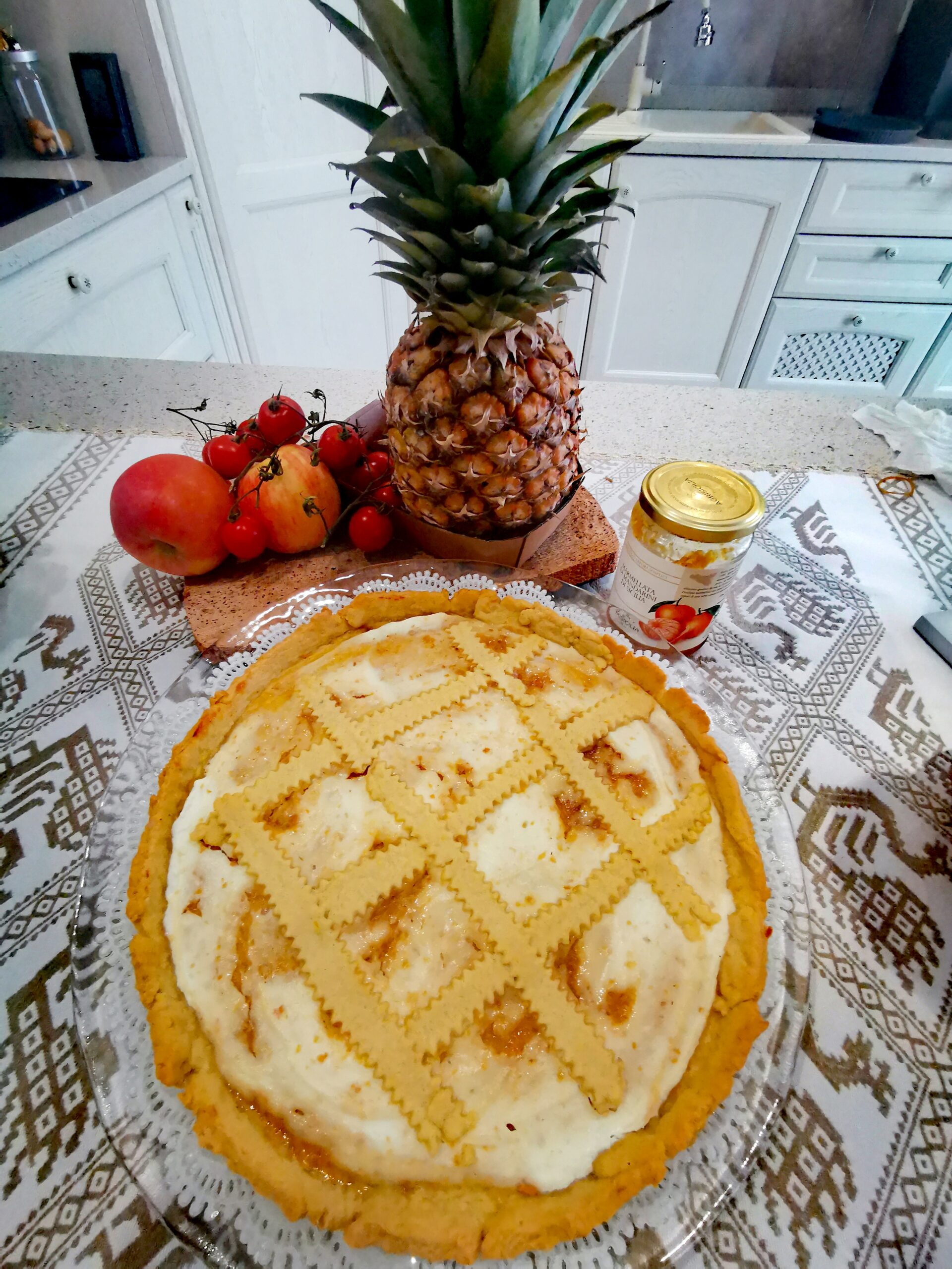 Ricotta-Mandarinen-Kuchen