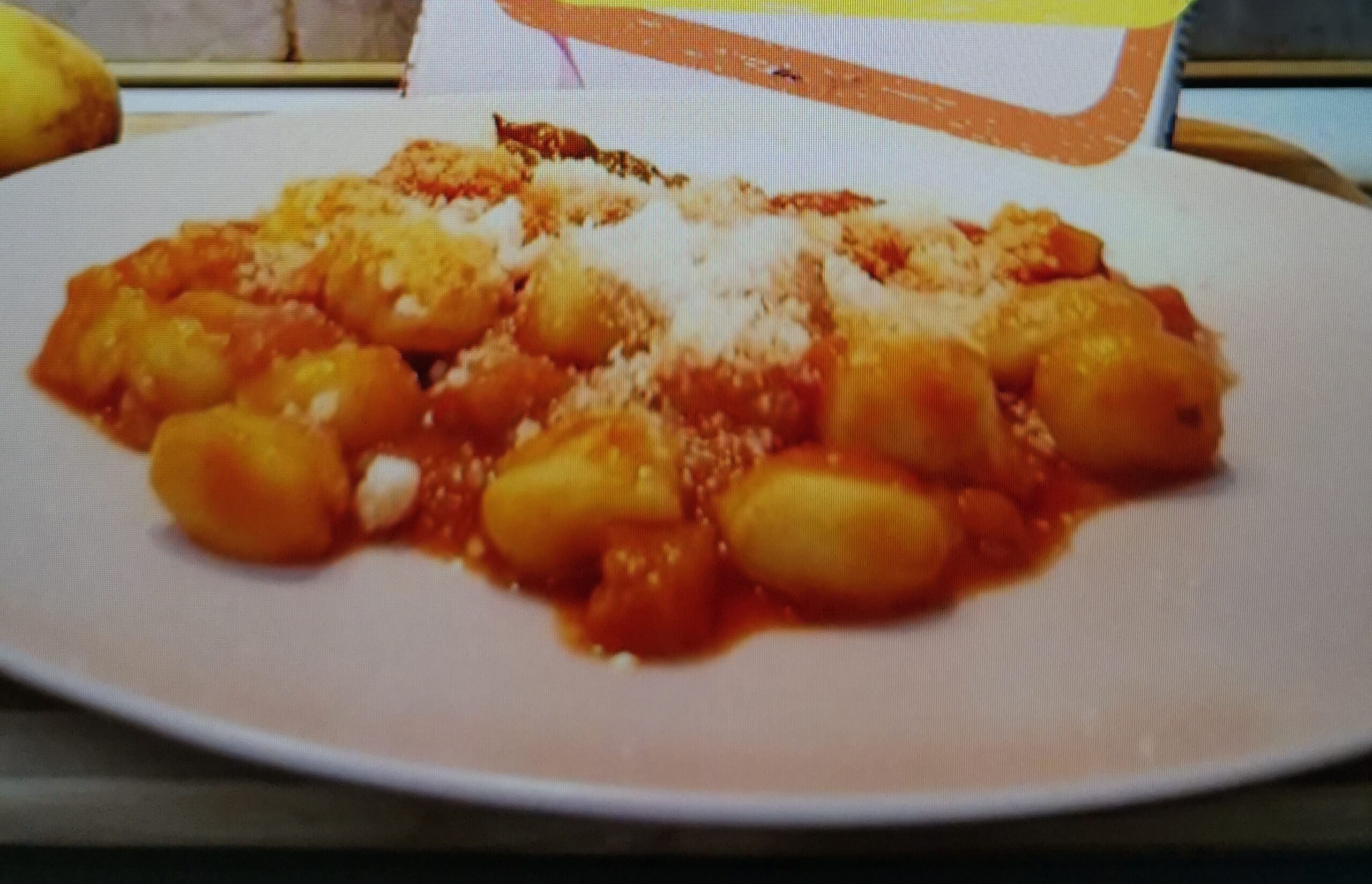 Soße mit Auberginen