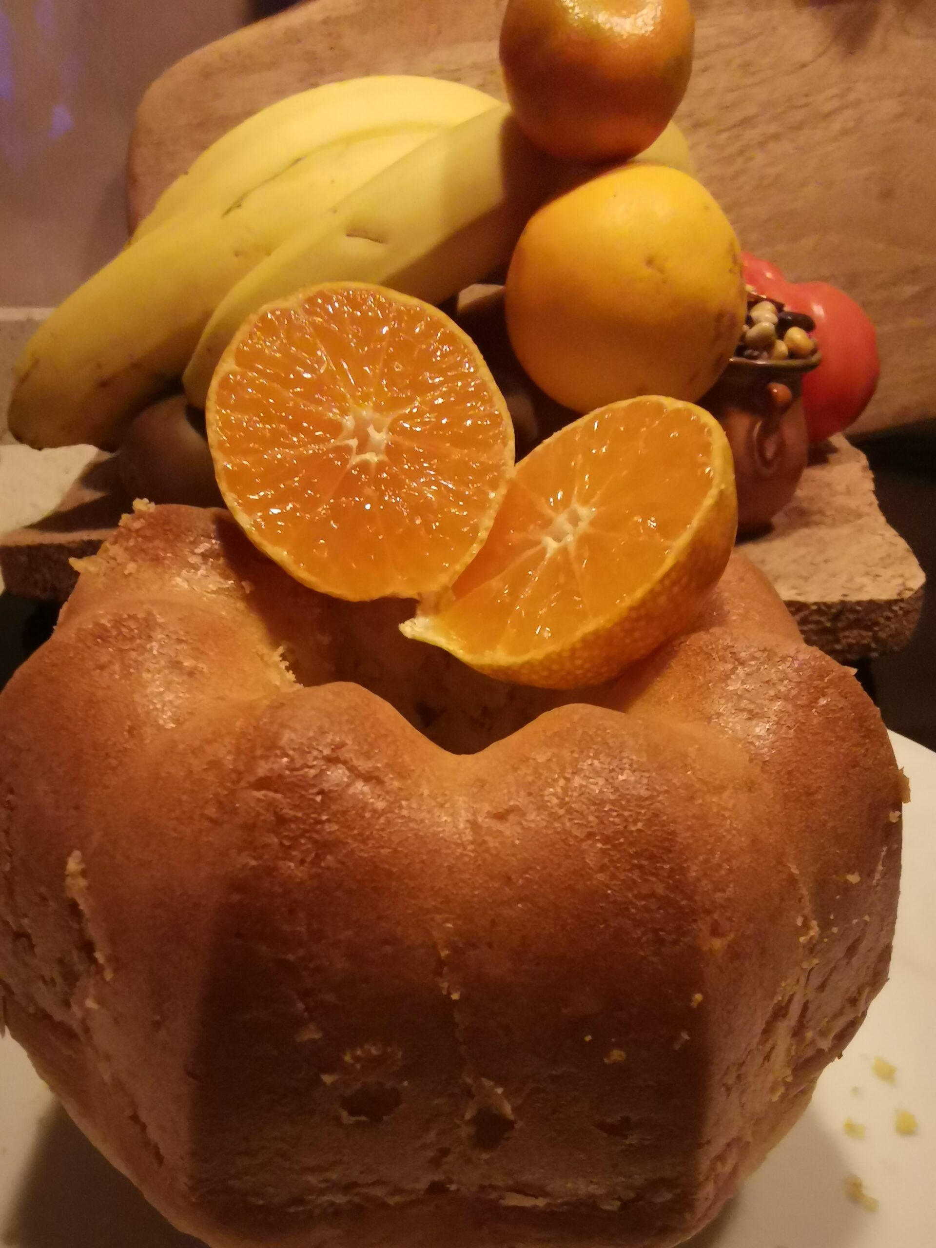 Weiche Mandarinenkuchen