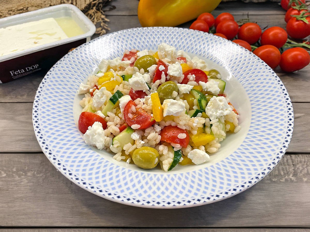 Griechischer Reissalat