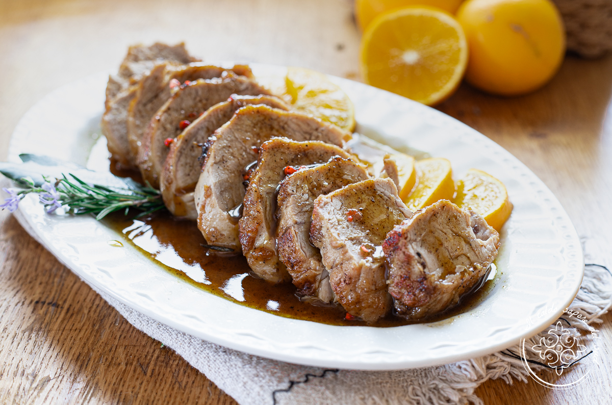 Schweinefilet mit Orange