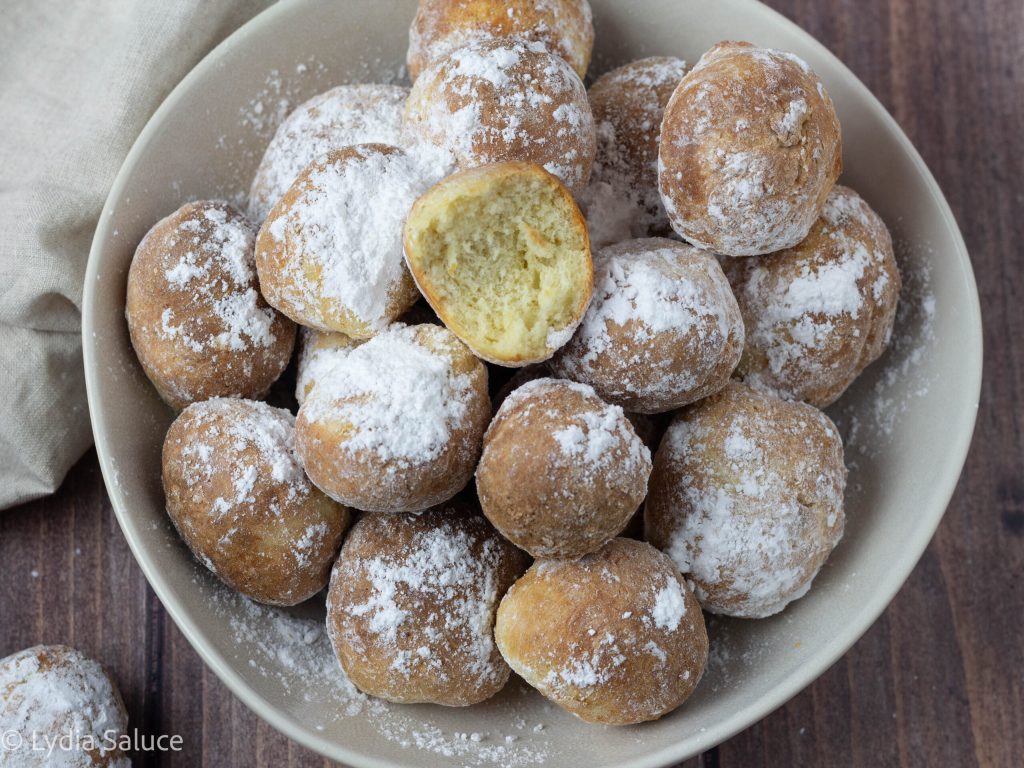 Joghurt-Krapfen aus der Heißluftfritteuse