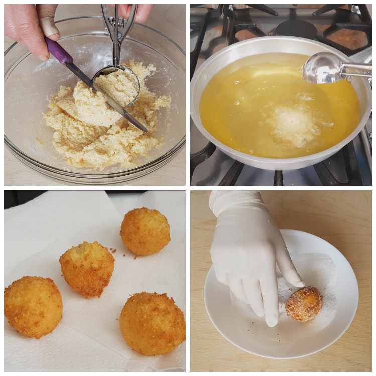 Kokos-Couscous-Pfannkuchen, Zubereitung