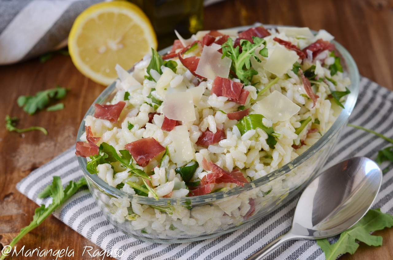 Reissalat mit Bresaola und Rucola