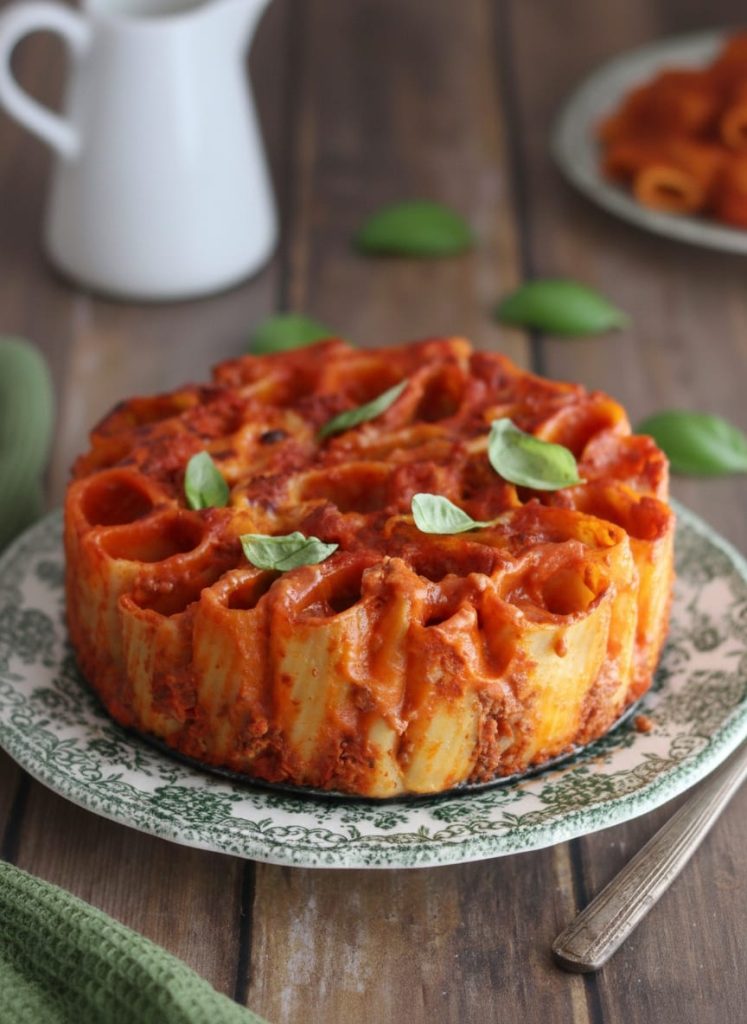 Rigatoni pie