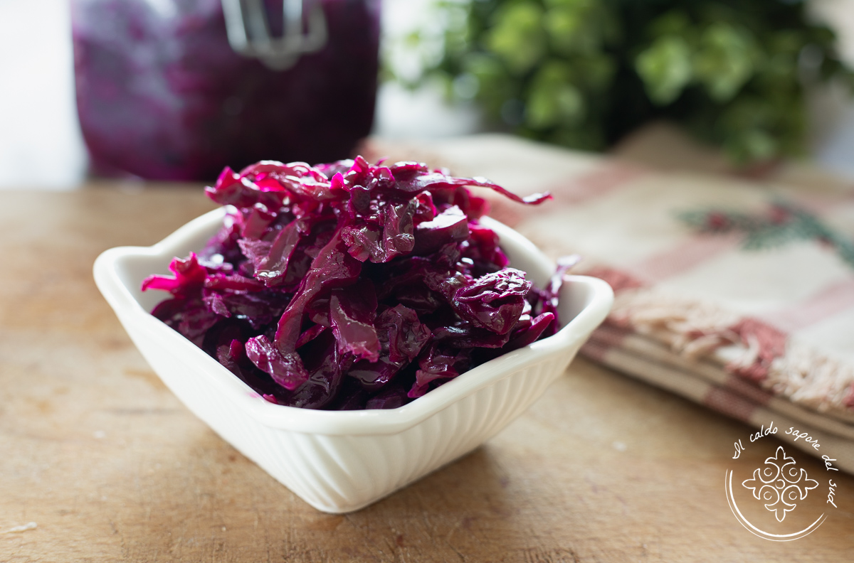 Fermentierter Rotkohl