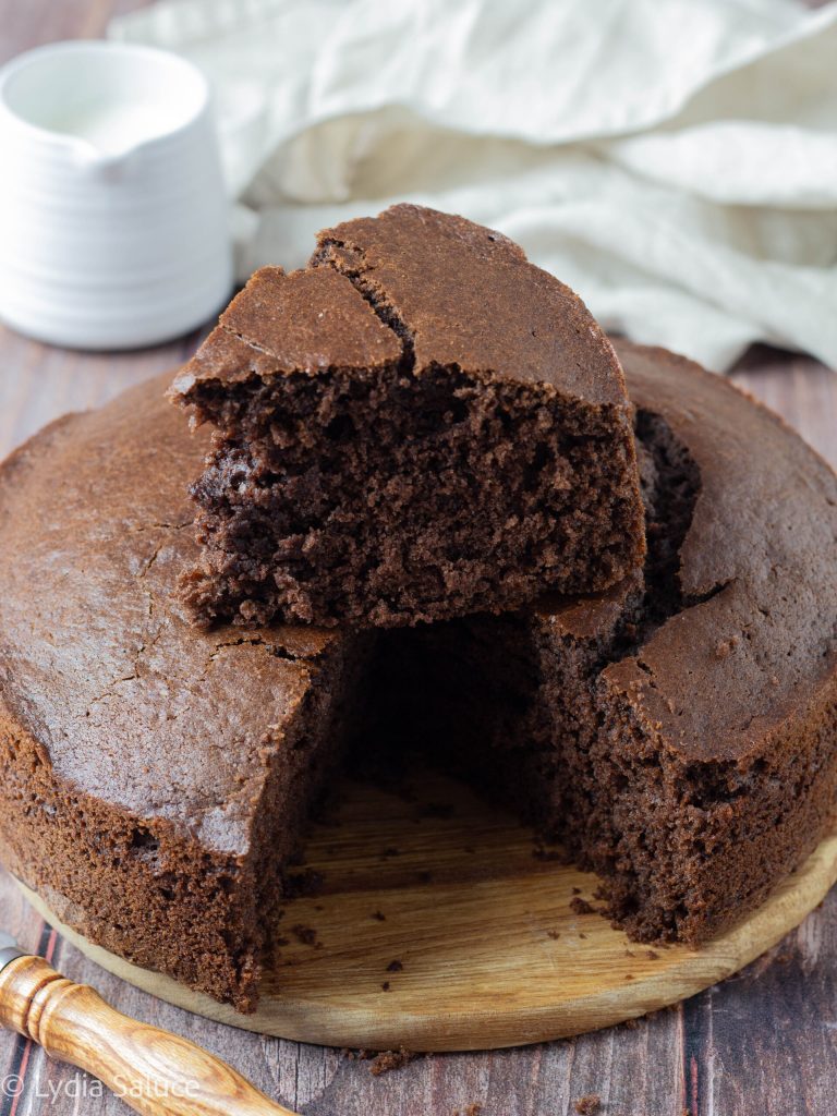 Sahne- und Kakaokuchen