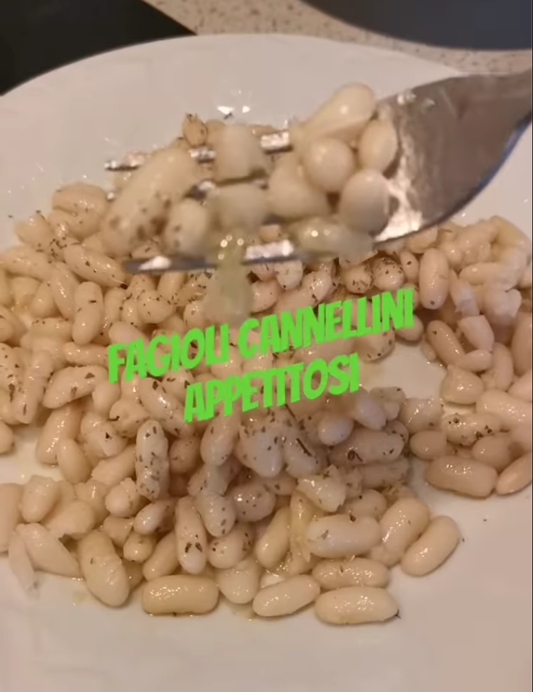 Leckere Cannellini-Bohnen