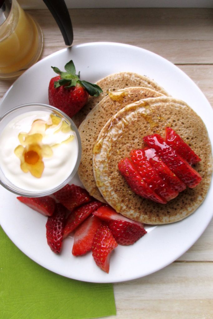 Vegane glutenfreie Pfannkuchen, Mangia senza Pancia