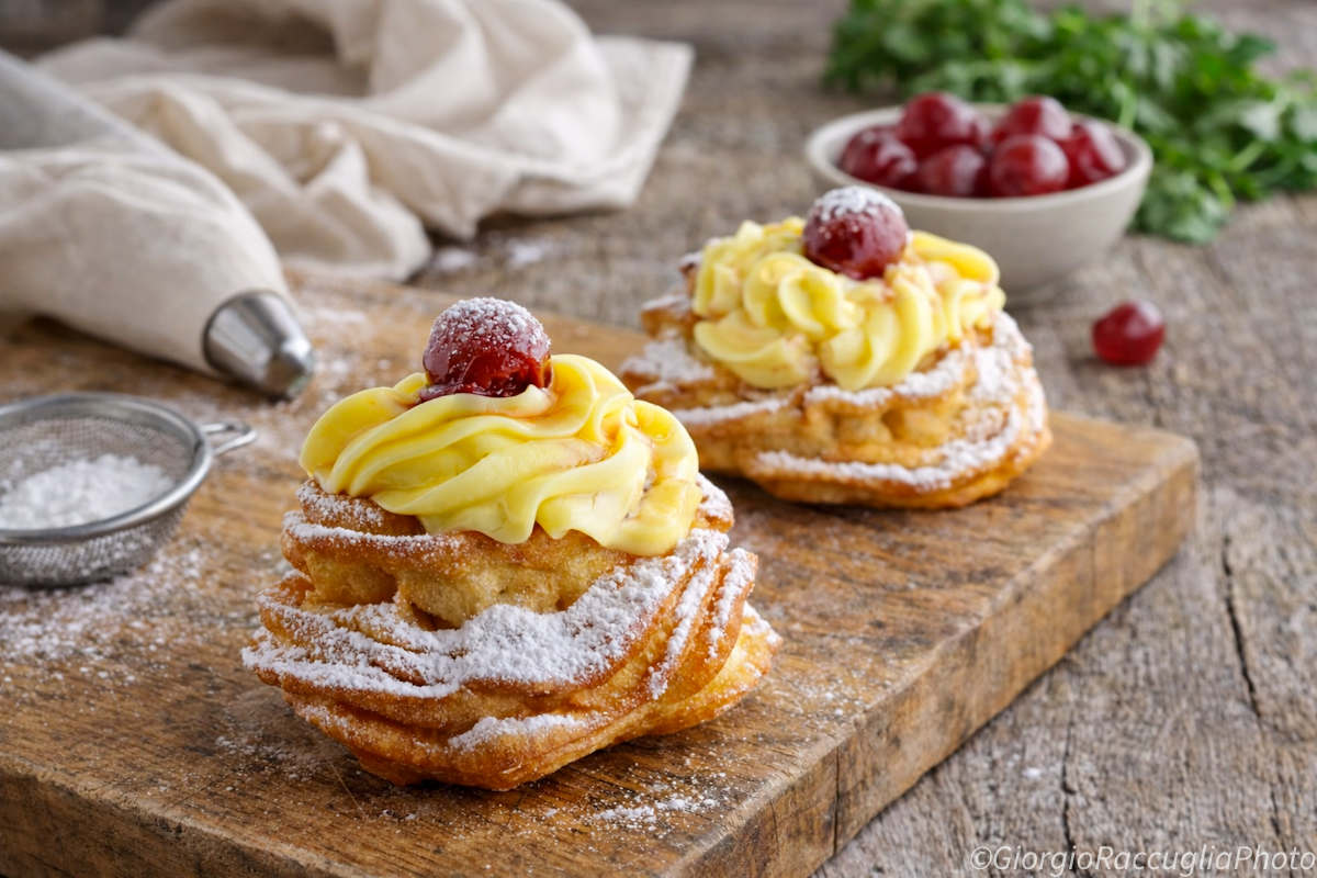 Frittierte Zeppole di San Giuseppe – fluffig und lecker