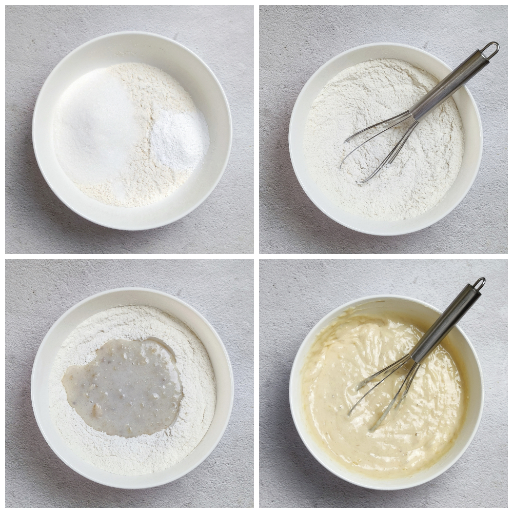 Bananenkuchen mit Kinder-Riegeln