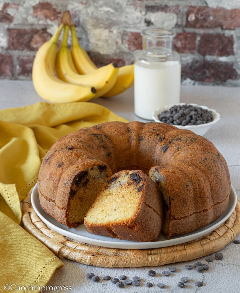 Bananen-Schokoladenkuchen