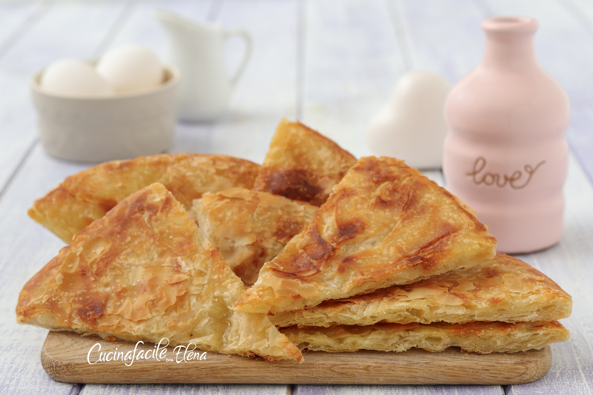 Blätterteig-Focaccia in der Pfanne