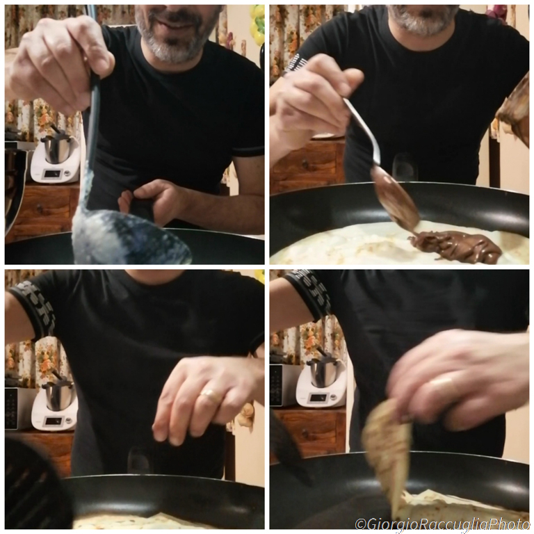 wunderbare Nutella-Crepes