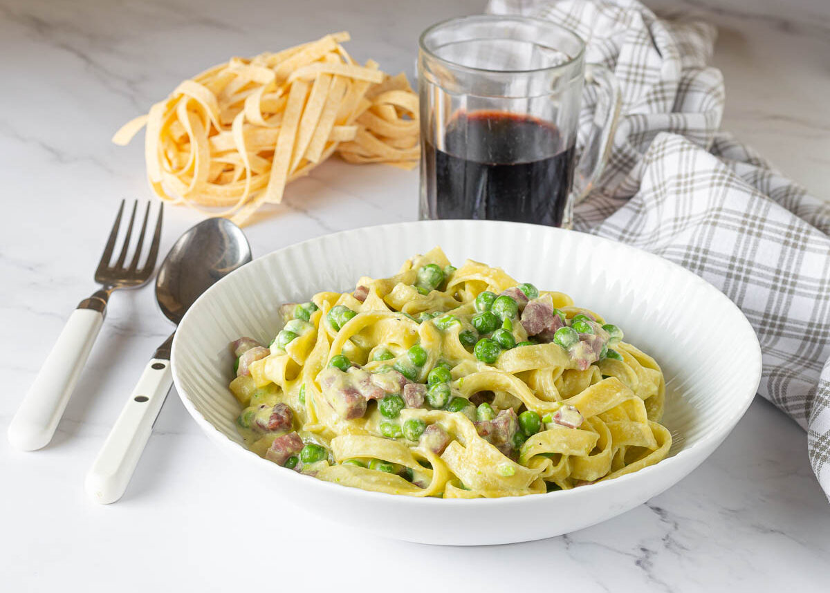 Fettuccine nach Papalina-Art