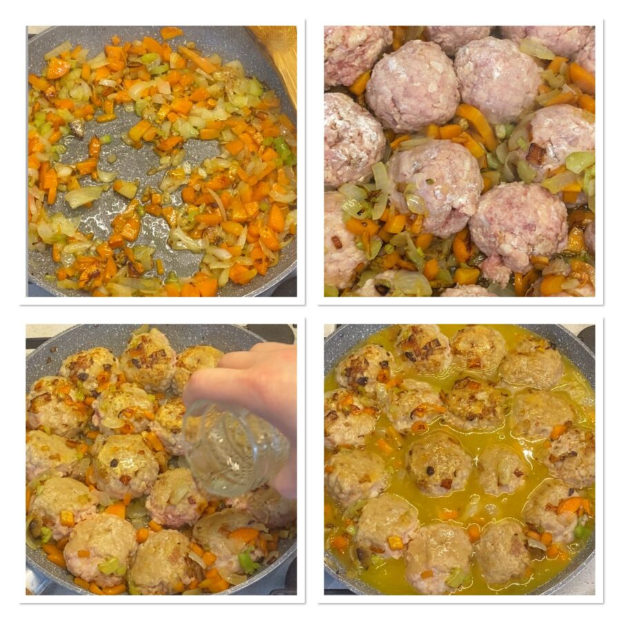 Fleischbällchen in süß-saurer Sauce