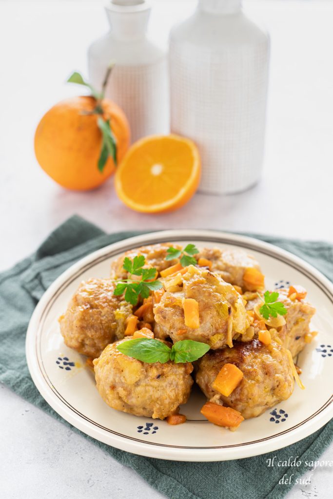 Fleischbällchen mit Orange