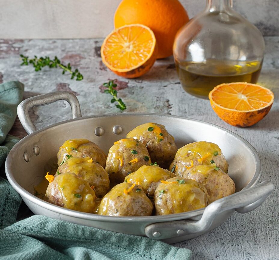 Fleischbällchen mit Orange